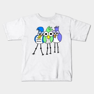 Weird Birds Kids T-Shirt